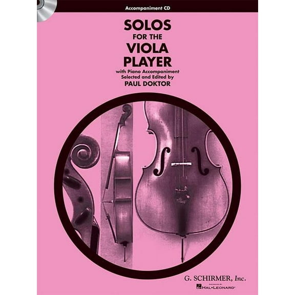 Solos for the Viola Player: Accompaniment CD