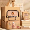 thumbnail image 4 of ZheElen Primary School Capacity Kit Cartoon Canvas With Pockets Detachable Case Tutoring Book Cartoon Large Capacity Kit type+2, 4 of 6