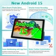 thumbnail image 6 of Android 15 Tablet 10 inch, 8GB RAM+32GB ROM Support 1TB Expandable Computer Tablet, 1.8Ghz Quad-Core CPU, HD Screen, BT, WiFi, Long Battery Life, 2 in 1 Tablets with Keyboard Case Mouse Stylus, Blue, 6 of 6