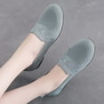 thumbnail image 2 of Xiaoxatg Women's Casual Shoes - Breathable Soft Bottom Comfortable Flat Fashion Footwear for Spring and Summer 8 Light Blue, 2 of 7