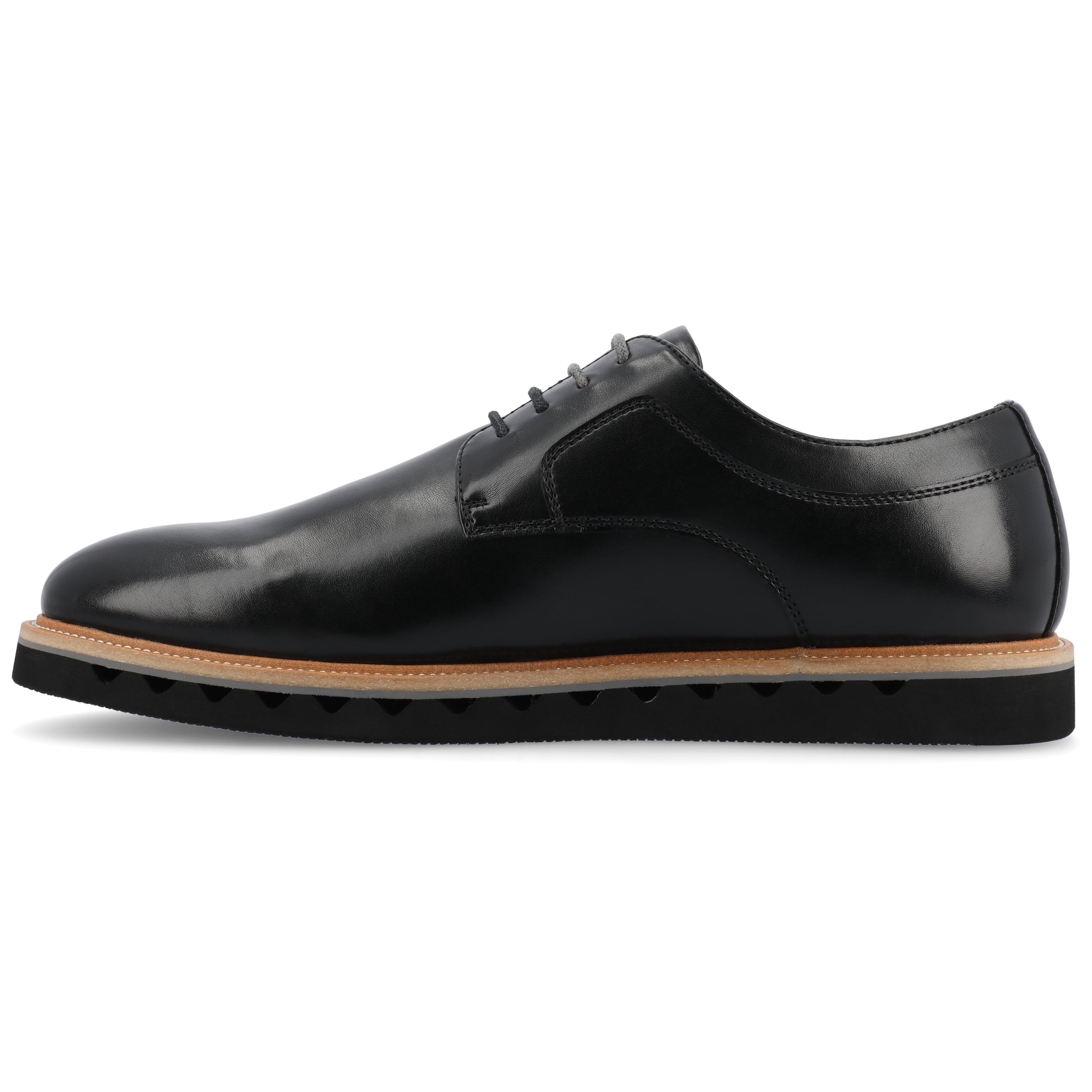 Vance Mens William Plain Toe Lace-up Derby
