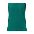 thumbnail image 4 of BLVB Summer Bandeau Tube Tops for Women Strapless Eyelet Tank Tops Sleeveless Backless Shirts Beach Vacation Clothes, 4 of 4