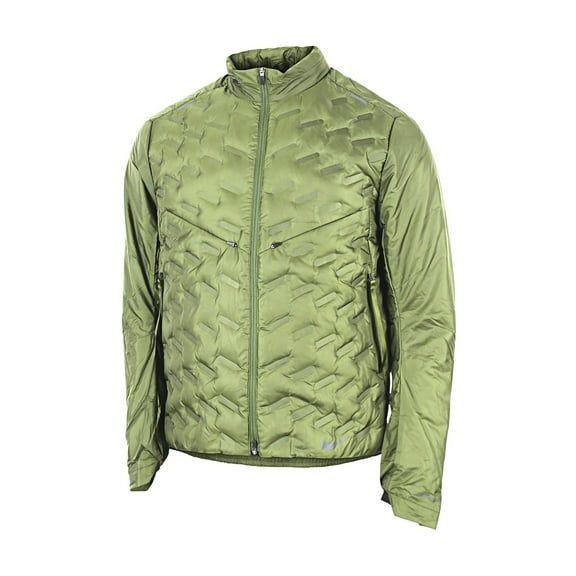 Nike Therma-FIT ADV Repel Men's Down Insulated Running Jacket (Small, Alligator)