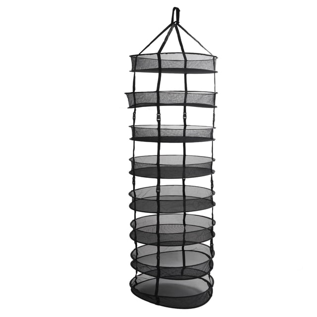 Layer Dryer Net,8 Layer Hanging Herb Hanging Herb Buds Dry Net Collapsible Herb Drying Rack Unrivaled Performance