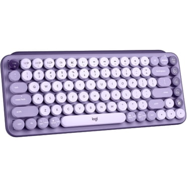 Restored Logitech POP Keys Mechanical Wireless Keyboard, Customizable Emoji Keys (Refurbished)