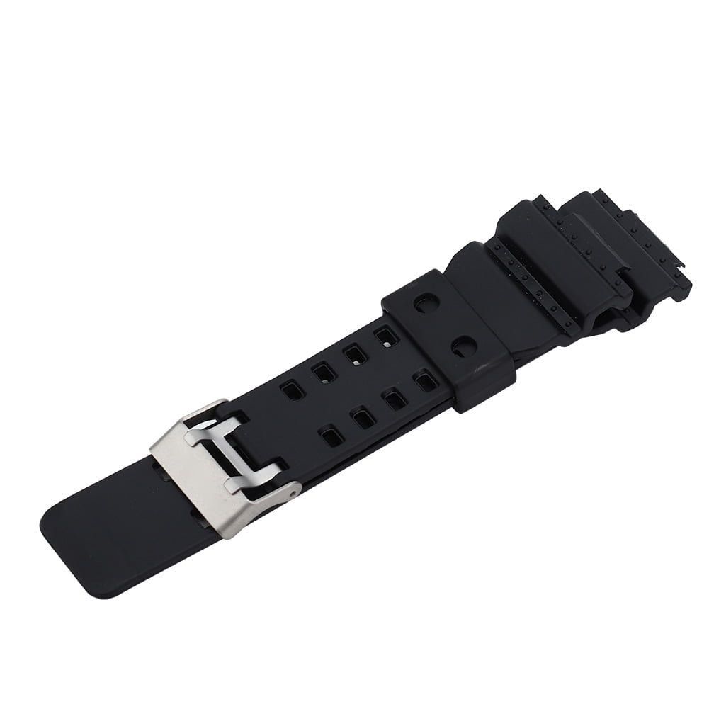 Bracelet De Montre En Silicone Unisexe - Noir, Rechange Pour Montres, Neuf Avec étiquettes