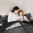 thumbnail image 5 of Homewish Cheetah Print 3-Piece Full Size Comforter Sets for Boys Girls,Animal Print Bedding Comforter Set,Geometric Plaid Lightweight Bedding Sets,Super Cozy Room Decor,Reversible, 5 of 8