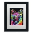 thumbnail image 2 of Trademark Fine Art "Akita II" Canvas Art by Dean Russo, White Matte, Black Frame, 2 of 4