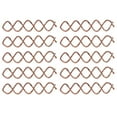 thumbnail image 1 of 10 Pcs Spiral Hair Clips Bun Stick Pick for DIY Hair Style (Rose Gold), 1 of 9