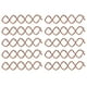 thumbnail image 1 of 10 pinzas para el pelo en espiral con forma de moño para peinados DIY (oro rosa), 1 of 7