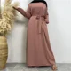 thumbnail image 3 of Venta a través de eBay Amazon Oriente Medio Dubai Venta caliente Sistema de color puro Bolsillo Vestido musulmán 6597 Tops de mujer, 3 of 4