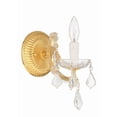 thumbnail image 5 of 4471-GD-CL-MWP Crystorama Lighting Maria Theresa - 1 Light Wall Mount-11.5 Inches Tall and 6 Inches Wide-Gold Finish-Hand Cut Crystal Type, 5 of 8