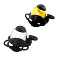 thumbnail image 1 of MasteelfCA 2pcs Bell Bike Bell Double Rubber Band Bike Bell Eco-friendly Durable for (Random Color), 1 of 7