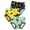 Yellow, variant on Coerni Girls and Toddler Underwear, 3 Pack Kids Baby Boys Soft Triangle Cotton Cartoon Cute Underwear Large Cotton