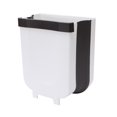 thumbnail image 1 of Bote de basura plegable de plegable plegable para , inodoro, almacenamiento de desechos, almacenamiento de desechos domésticos - blanco Magideal Bote de basura plegable, 1 of 7