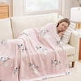 thumbnail image 4 of Manta polar Berkshire Peanuts Snoopy rosa 140 x 178 cm, 4 of 8