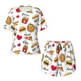 thumbnail image 4 of Xecao Fast Food print Swimsuit for women, Summer-ready, sporty style.Quick-dry fabric. Many sizes & colors., 4 of 9