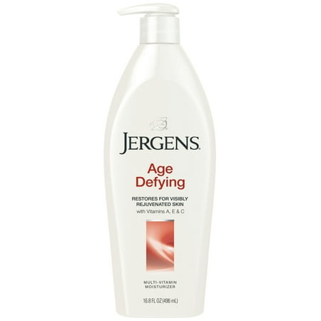 Jergens Age Defying Face Moisturizer Lotion w/ Vitamins A, E, & C, 16.8 fl oz