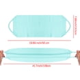 thumbnail image 3 of geerera Stretchy Exfoliating Back Scrubber with Handles, 20x8 Inch Two Sides for Body Shower Deep Cleans Skin Massages Invigorating Blood Circulation Men Women, 3 of 7