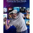 thumbnail image 2 of Empuñadura de mando AMZDM para Oculus Meta Quest 3S/Quest 3, color negro, 2 of 6