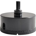 thumbnail image 1 of Diamond Drill Bit for Brazed Core Hole Saw 80mm, Hollow Hole Cutter for Glass, Porcelain, Tile, Marble, Ceramic, Granite, 1 of 5