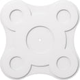 thumbnail image 1 of Ekena Millwork CMP34LA-01000 34 in. OD x 1 in. ID Square Luna Architectural Grade PVC Contemporary Ceiling Medallion, 1 of 1