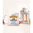 thumbnail image 4 of Tonsil Surgery Survivor Mug - Tonsil Surgery Survivor Gift - I'm Not a Superhero Though I Did Survive Tonsil Surgery - 11oz Coffee Mug, 4 of 4