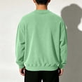 thumbnail image 6 of Jalioing Corduroy Sweatshirt for Kids Winter Long Sleeve Solid Color Crew Neck Pullover Big Boys Girls Tops 1-14 Years, 6 of 8