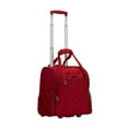 thumbnail image 3 of Rockland Luggage 15" Melrose Wheeled Underseat Softside Carry On BF31, 3 of 3