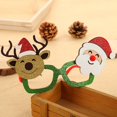 thumbnail image 3 of Nuevas gafas decoradas de Navidad, regalos de Navidad para niños de dibujos animados, suministros festivos, marcos de gafas creativos para fiestas, 3 of 4