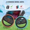 thumbnail image 2 of Volante para el mando Joy-Con: accesorio de volante de carreras compatible con Nintendo Switch 2, 2 of 6