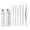 F, variant on BGZLEU Pimple Popper Tool Kit, 8 Pcs Blackhead Popper for Blemish, Pimple Comedone Extractor Acne Tool for Nose Face with a Leather Bag,Rose Gold Needle Set of 4,Rubber Box
