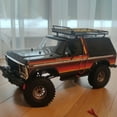 thumbnail image 2 of Labymos Roof Rack Luggage Carrier with LED Lights RC Car Metal Parts Compatible with 1/10, 2 of 7