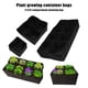 thumbnail image 2 of Billuyoard Diga adiós a las camas de plantación desordenadas - Bolsa de múltiples rejillas Bolsa de fieltro Multi-rejilla Plantación de Jardín y Patio negro 30cm*30cm*30cm, 2 of 6