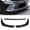 Matt Black, variant on Stay Tuned Performance For 18-20 Toyota Camry SE XSE Painted Black Front Bumper Splitter Spoiler Lip