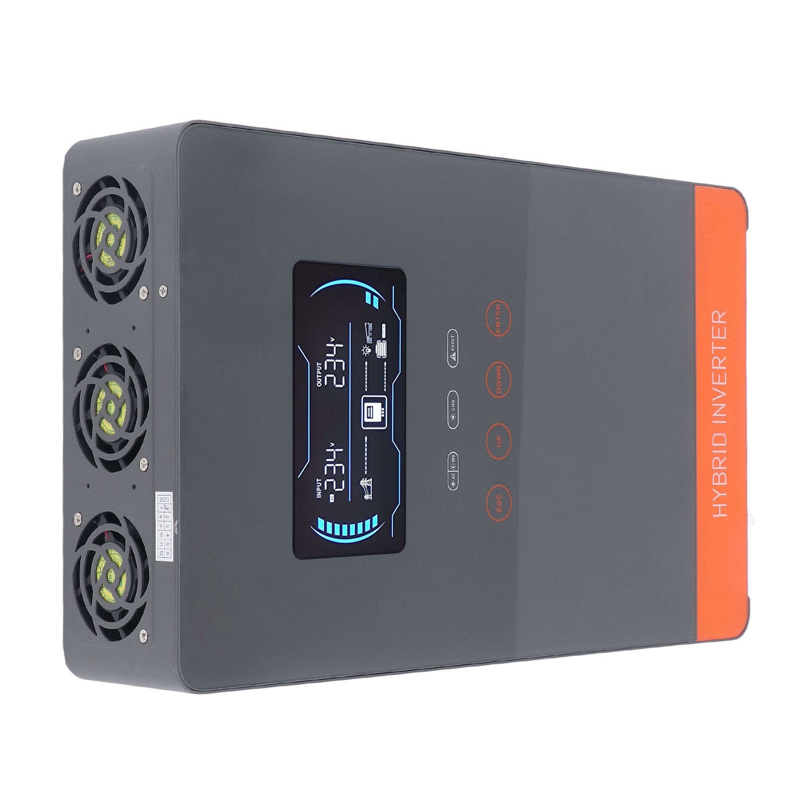 4500W Hybrid Solar Inverter 4 Charging Modes Pure Sine Wave Inverter with 150A MPPT Controller 24V