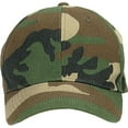 thumbnail image 2 of Rothco 11135 Kids Low Profile Caps, Woodland Camo, 2 of 2