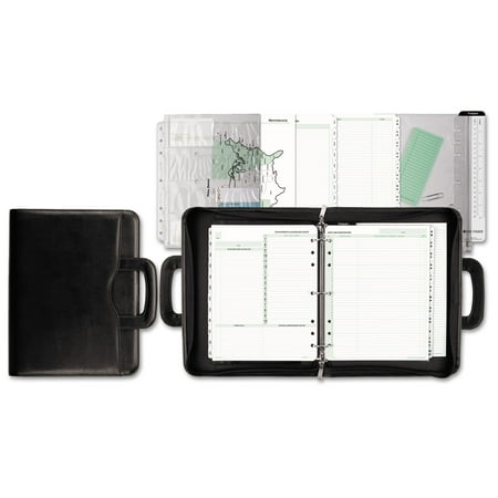 Avalon Black Leather - Avalon Simulated Leather Starter Set, 8 1/2 X 11, Black