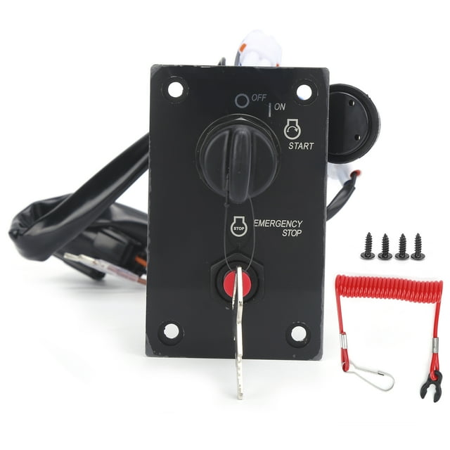 Oubit Outboard Accessoire, Simple Allumage Interrupteur Panneau Frappant Apparence