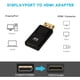 thumbnail image 4 of Compatible con adaptador Display Port, 4K Compatible con DisplayPort TV Cable de computadora Compatible con convertidor DP macho Altamente recomendado, 4 of 9
