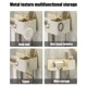 thumbnail image 5 of Soporte de Pared para Secador de Pelo con Ganchos - Organizador de Baño Sin Taladro, con Montaje Adhesivo, para Secador, Afeitadora y Artículos de Aseo, Plástico Abs Blanco, 5 of 7
