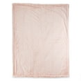 thumbnail image 4 of Parent's Choice Premium Plush Dusty Rose Blanket with Faux Sherpa Lining, for Baby and Toddler, 30" x 40", 4 of 8