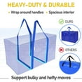 thumbnail image 2 of HOMLUX 2-Pack Extra Large Moving Bags with Zippers and Carrying Handles, Heavy Duty Storage Totes, 2 of 8