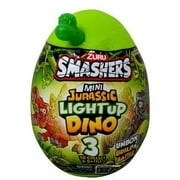 ZURU Smashers Series 1 Light Up Dino Green MINI Mystery Egg, Novelty & Gag Toys for Kids