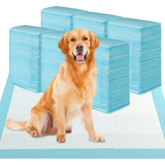 Gymax 36''x 36''(300 Counts) Dog Potty Training Pads Puppy Pee Pads w/ Quick-Drying