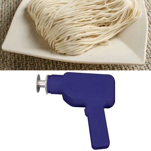 Fabricante De Pasta Inalámbrica, Máquina De Fideos Eléctricos De Mano 304 Batería De Acero Inoxidable LI 2000mAh Para Una Rápida Fabricación De Pastas Fáciles Con Velocidad