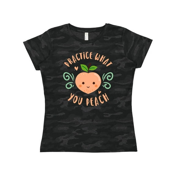 Inktastic Practice What You Peach Women's T-Shirt