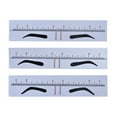 thumbnail image 5 of MOMOJIA Universal Semi Permanent Makeup Guide Ruler Measure Tools Eyebrow Stencil Template Grooming Brow Shaping Styling 10 Pack, 5 of 9