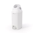 thumbnail image 4 of Foundations Hands Free Medium Diaper Pail with Airtight Lid - Durable & Odorless Diaper Disposal, Holds up to 45 Newborn Diapers, Refill With Any Bags - White, 4 of 6