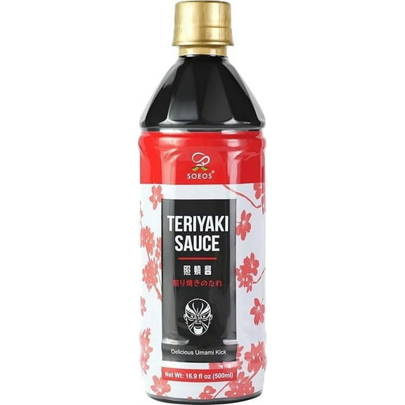 Soeos Teriyaki Sauce, zhenjiang, 447 bottle,